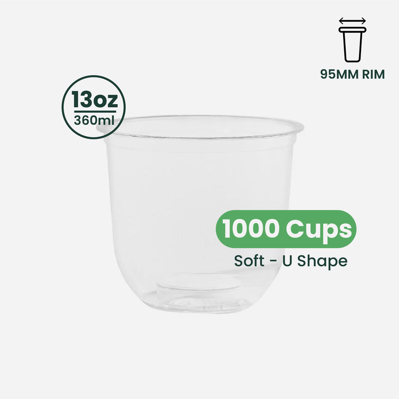 13-oz-plastic-cups_2x_b8d31279-0ffd-4a1c-a6cb-eae64d08bb69.jpg 13oz | U-Shape | Clear | Soft PP Plastic Cold Cup | 95mm | 360ml | 1000 pcs - Image 1