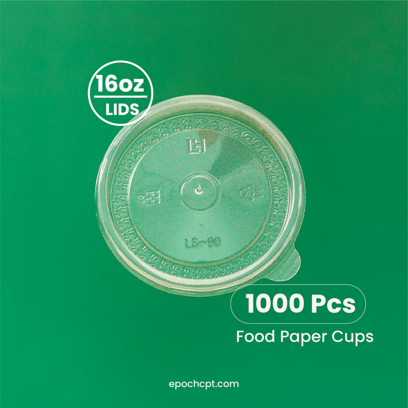 16oz-disposable-paper-cups-with-lids-2_2x_2a1d0e34-b698-46b5-9333-e9d036b0f420.jpg 16 oz | LIDS | White Double Poly-Coated Paper Food Cup | 1000 pcs - Image 1