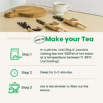 Jasmine Green Tea Leaves | 1.1 LB - Image 5