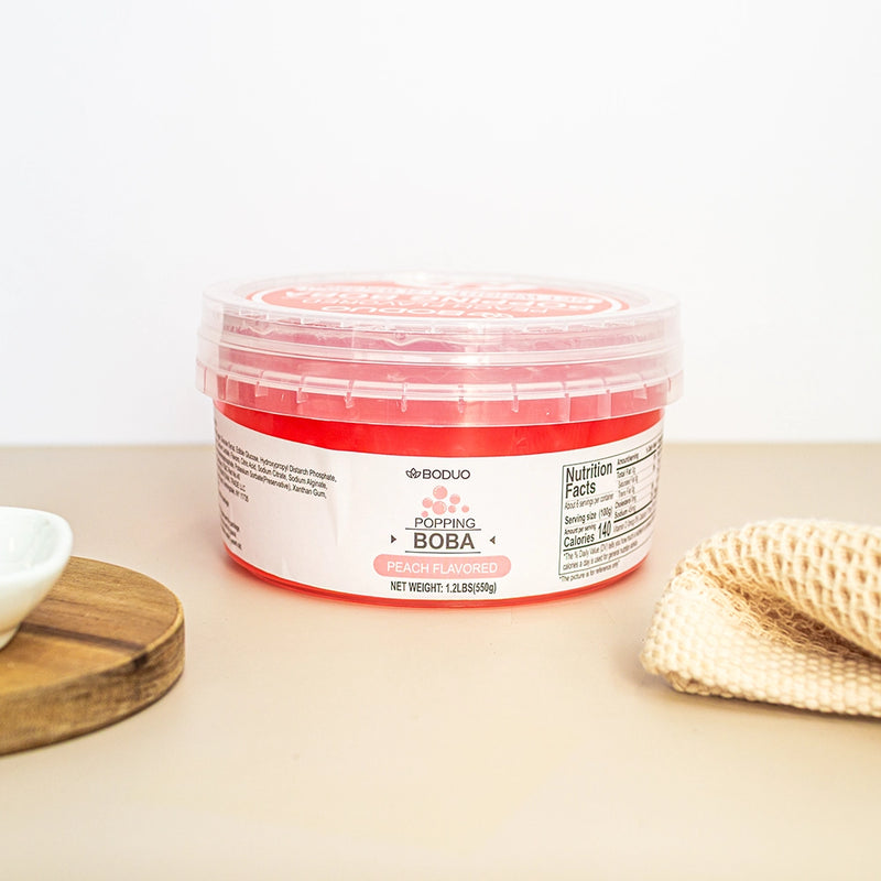Peach_Popping_small_copy.jpg Peach Popping Boba | 1.2 LB (550G) - Image 1