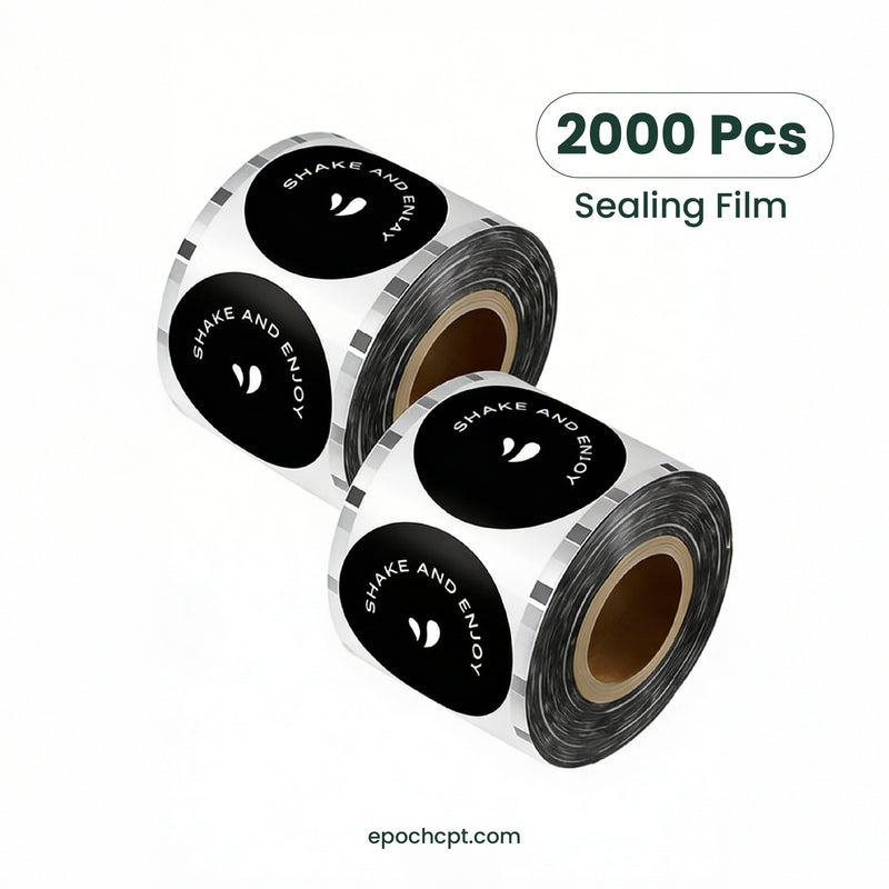 cup-sealing-film-paper_2x_519c8f80-cd58-485a-a8db-d175396129cd.jpg Cup Sealing Film roll for Bubble Tea | Cool Phrases | Paper Sealer Film Roll for Boba Cups | 2000 pcs - Image 1