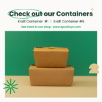 30oz | Paper Kraft | #1 Food Containers | 400 cps - Image 7