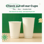 12oz | Double Wall Paper Coffee Cup | 90mm | 500 pcs - Image 9