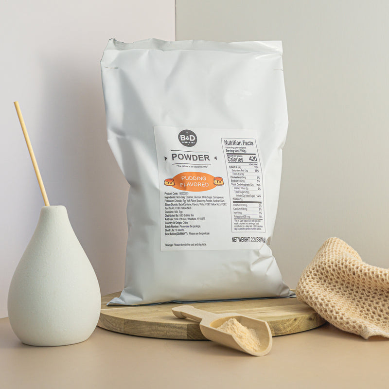 egg-pudding-powder.jpg Egg Pudding Milk Tea Powder | 2.2 LB - Image 1