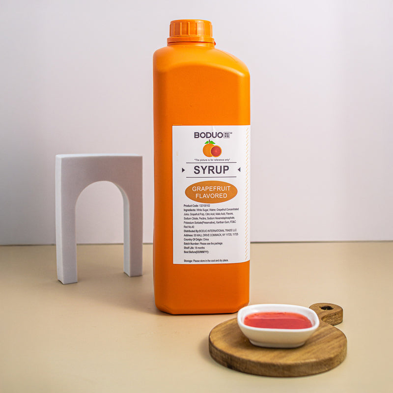 grapefruit-syrup-for-boba.jpg Grapefruit Concentrated Syrup | 2 L - Image 1