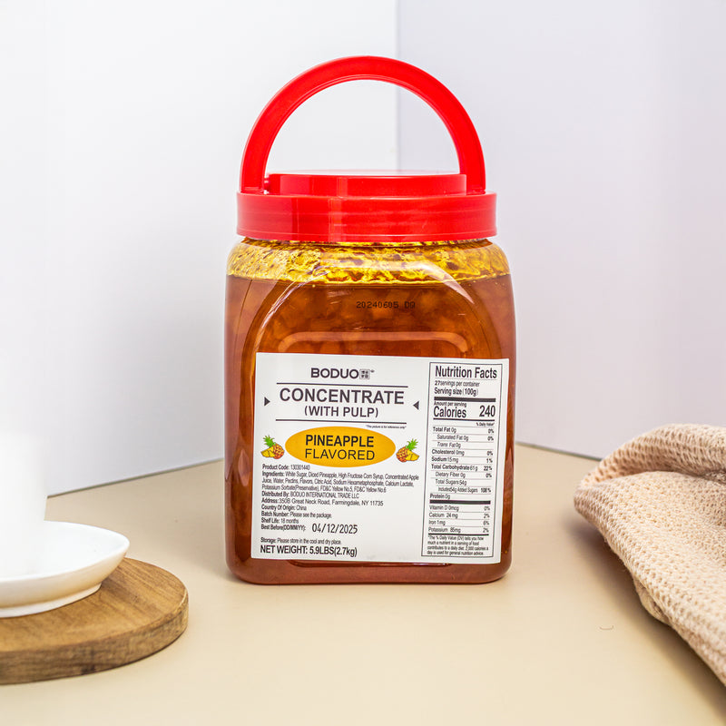 jam-pinneaple.jpg Pineapple Fruit Jam | Smoothie Paste | 5.9 LB - Image 1