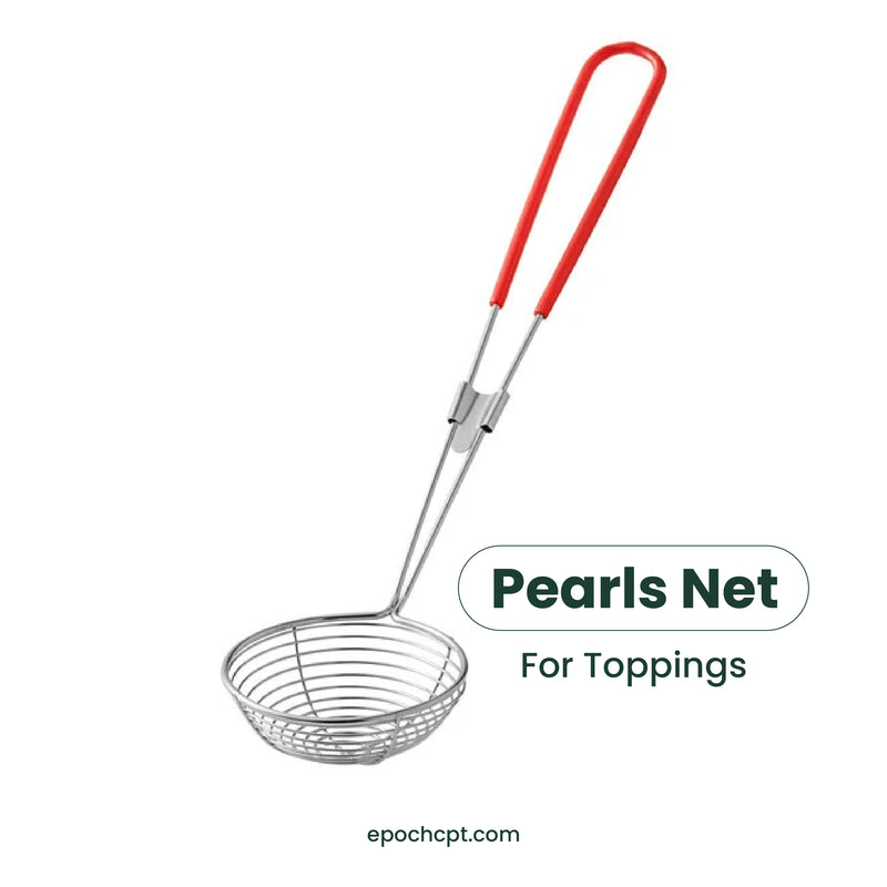 pearls-net-tool-for-boba-shops_2x_b96b382a-9bc9-4daa-b25b-0eb724db63da.jpg Pearls Net for Boba Shops | Tapioca Pearl Strainer Tool | 1 pc - Image 1