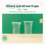 16oz | A-Shape | Clear | Soft PP Clear Plastic Cup | 95mm | 500ml | 1000 pcs - Image 14