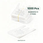 Thank You Plastic Bags Wholesale | Takeout Bags for Restaurants & Retail | 1000 pcs