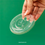 90mm | Flat Lid | Clear or Frosted | 1000 pcs - Image 2