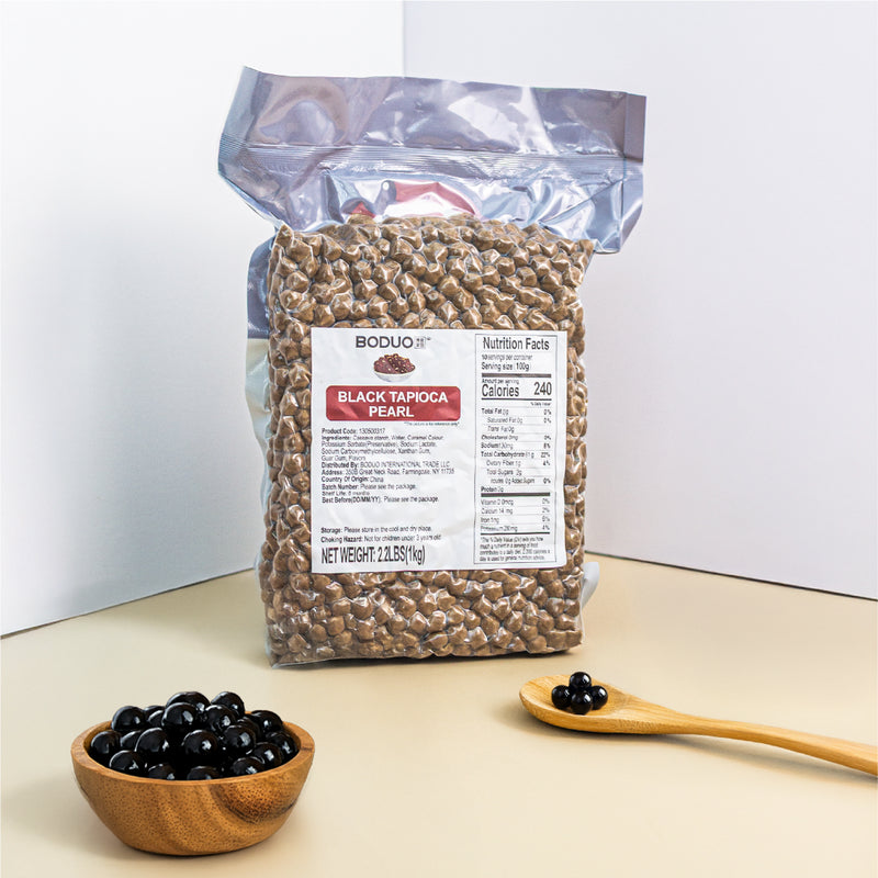 tapioca-starch-balls.jpg Tapioca Boba Pearls | 2.2 LB - Image 1