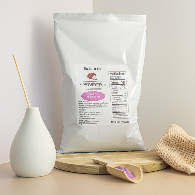 taro-powder_043c6022-472d-4800-bf07-17d250282973.jpg Taro Milk Tea Powder | 2.2 LB - Image 1